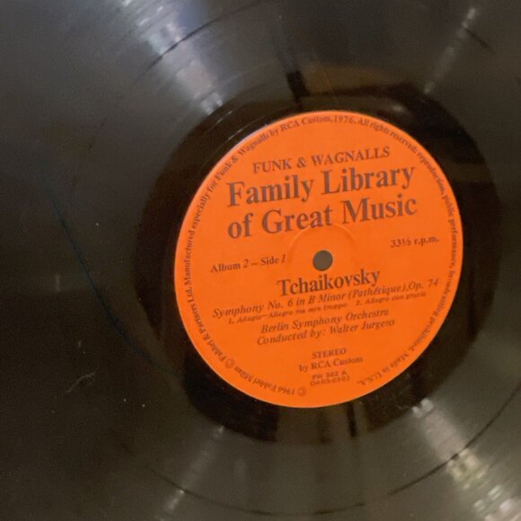 TchaikovskyThe Pathétique Sixth Symphony (Vinyl, 1977) RCA Custom FW-302 VG+ - Picture 8 of 12